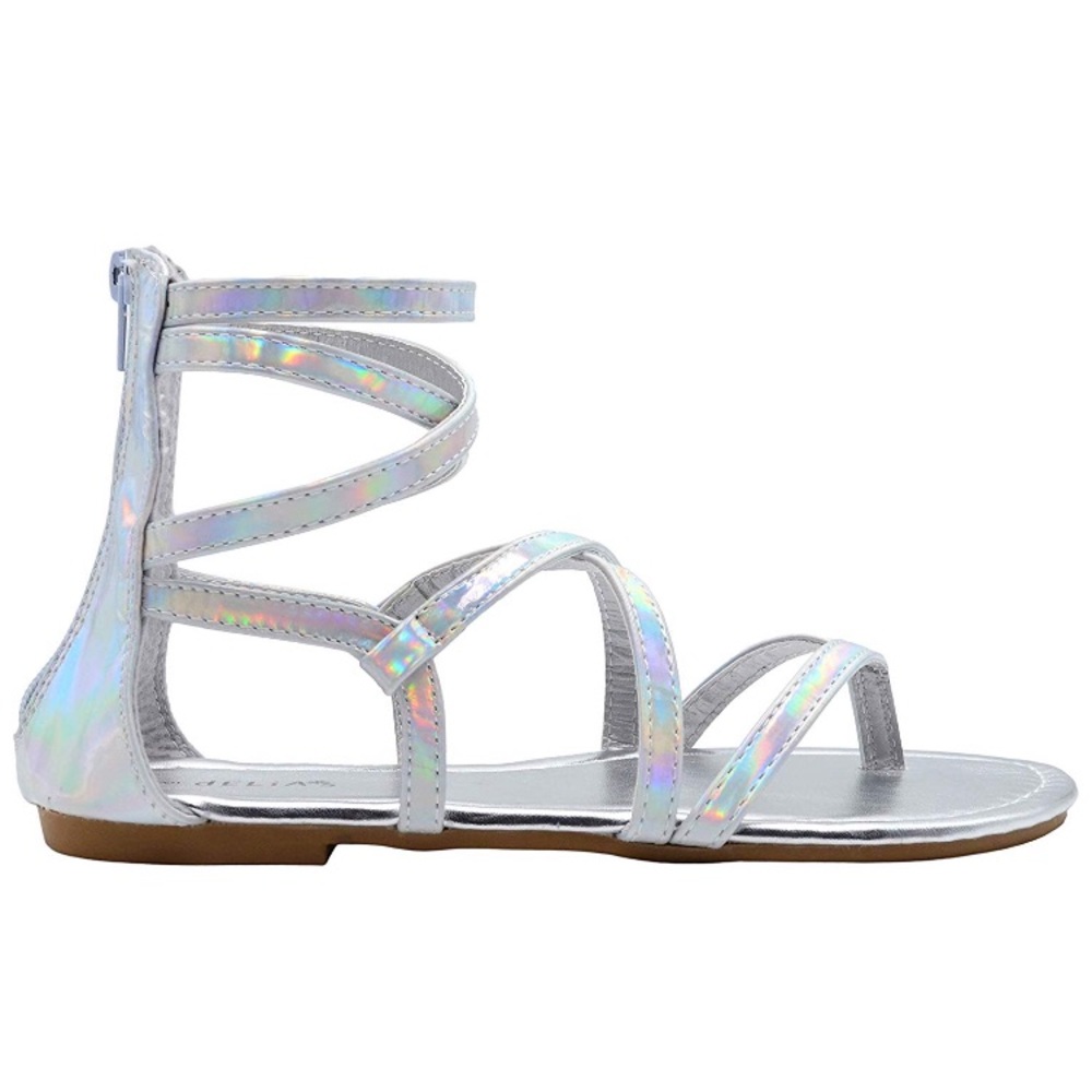 Delias holographic sandal
